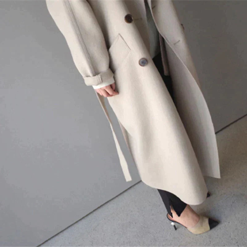 Acelya - Long Wool Coat