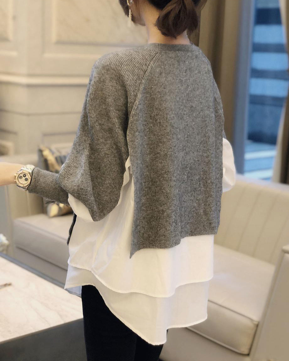 The Kensington | Puffed Sleeve Sweater