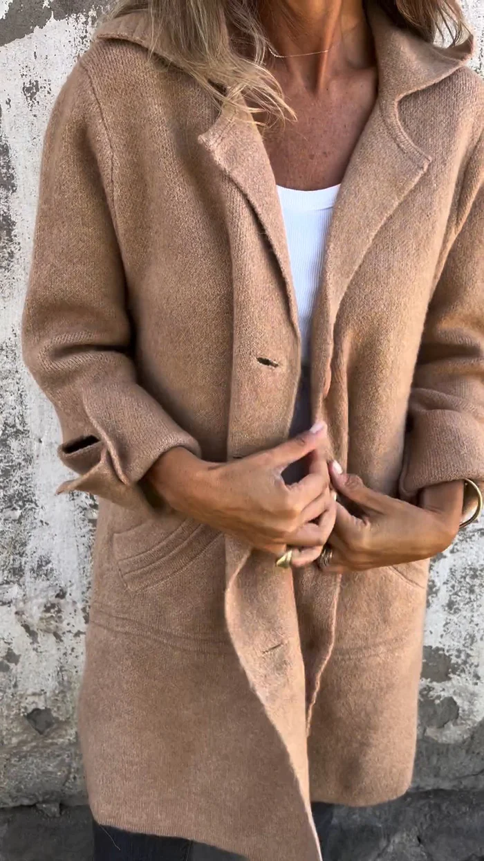 Jasmine | Casual Long Coat