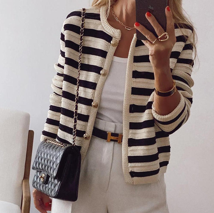 Serena | Striped Cardigan