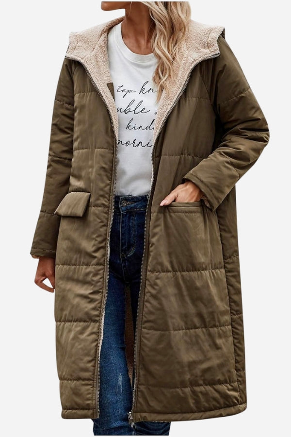 Sherpa-Lined | Hooded Teddy Coat