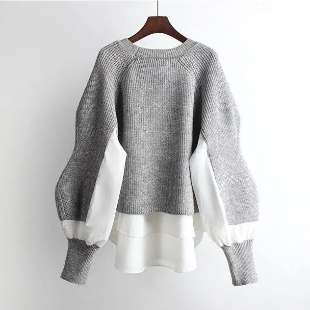 The Kensington Puffed Sleeve Sweater