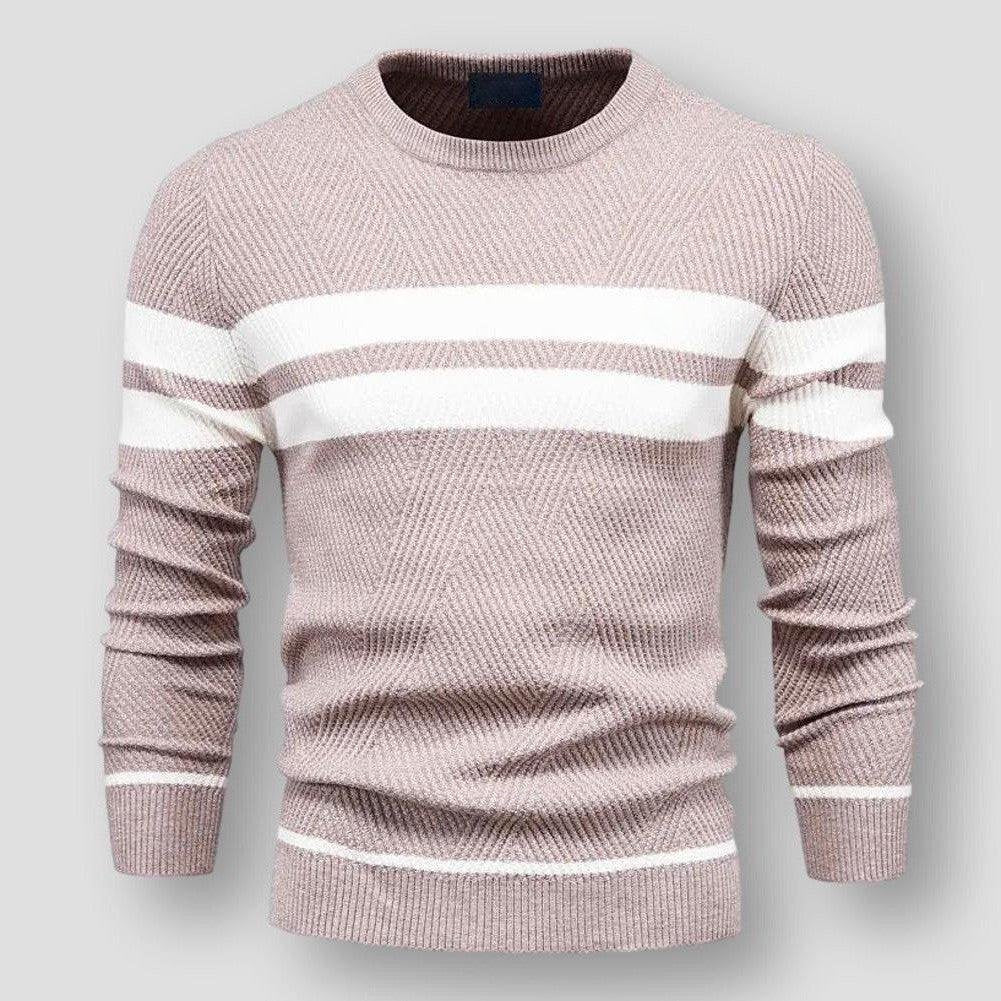 Alix | Striped Knitted Sweater