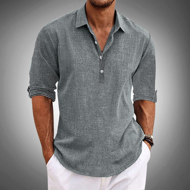 Prestige men's Classic Linen Shirt