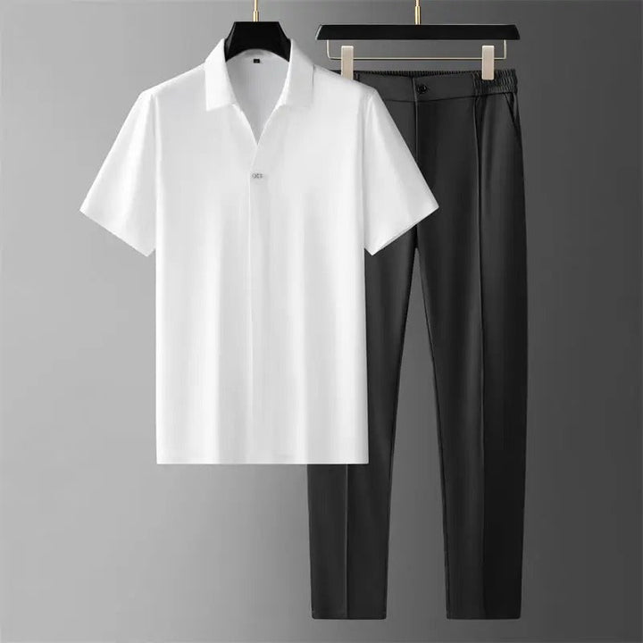 Prestige Men's Flex Polo & Pants Set