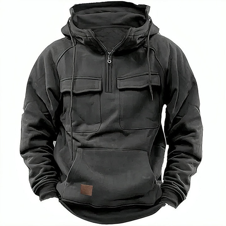 Mayer - Casual Zip-Up Hoodie