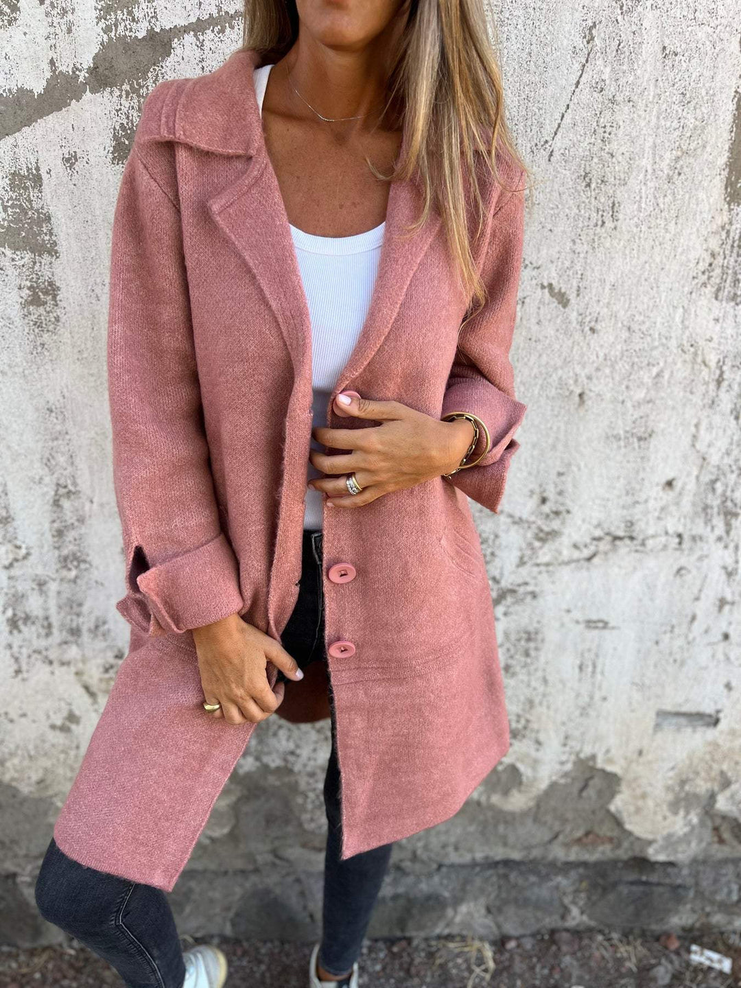 Jasmine | Casual Long Coat